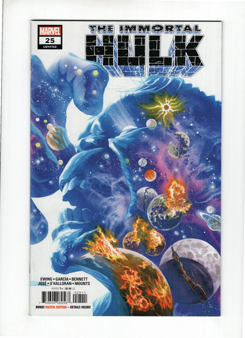 The Immortal Hulk #25 (Cvr A) (2019) Regular Alex Ross  A Regular Alex Ross  Buy & Sell Comics Online Comic Shop Toronto Canada