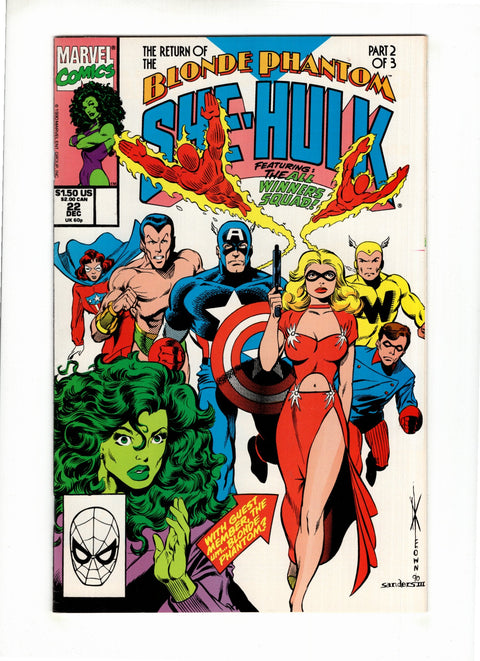 The Sensational She-Hulk, Vol. 1 #22 (1990)      Buy & Sell Comics Online Comic Shop Toronto Canada