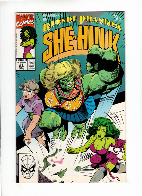 The Sensational She-Hulk, Vol. 1 #21 (1990)      Buy & Sell Comics Online Comic Shop Toronto Canada