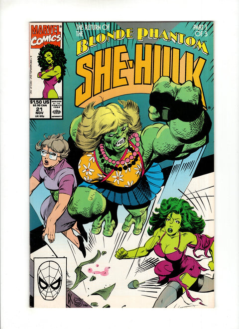 The Sensational She-Hulk, Vol. 1 #21 (1990)      Buy & Sell Comics Online Comic Shop Toronto Canada