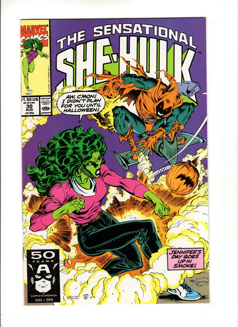 The Sensational She-Hulk, Vol. 1 #30 (1991)      Buy & Sell Comics Online Comic Shop Toronto Canada