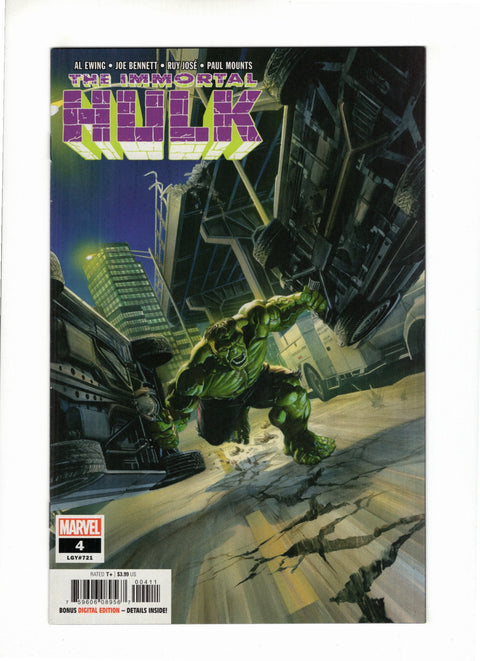 The Immortal Hulk #4 (Cvr A) (2018) Regular Alex Ross  A Regular Alex Ross  Buy & Sell Comics Online Comic Shop Toronto Canada