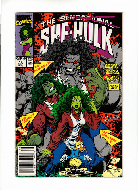 The Sensational She-Hulk, Vol. 1 #15 (1990) 1st Grey She-Hulk   1st Grey She-Hulk  Buy & Sell Comics Online Comic Shop Toronto Canada