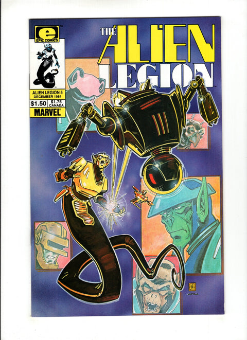 Alien Legion, Vol. 1 #5 (1984)      Buy & Sell Comics Online Comic Shop Toronto Canada