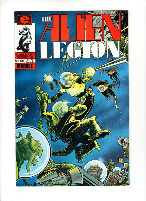 Alien Legion, Vol. 1 #6 (1985)      Buy & Sell Comics Online Comic Shop Toronto Canada