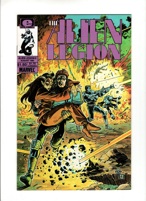 Alien Legion, Vol. 1 #9 (1985)      Buy & Sell Comics Online Comic Shop Toronto Canada