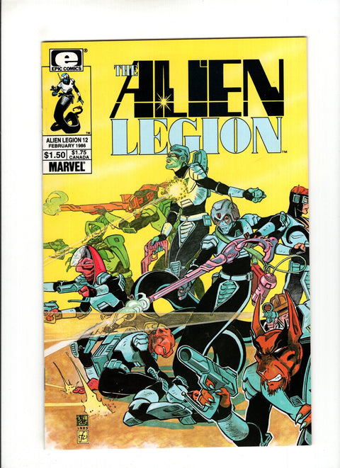 Alien Legion, Vol. 1 #12 (1986)      Buy & Sell Comics Online Comic Shop Toronto Canada