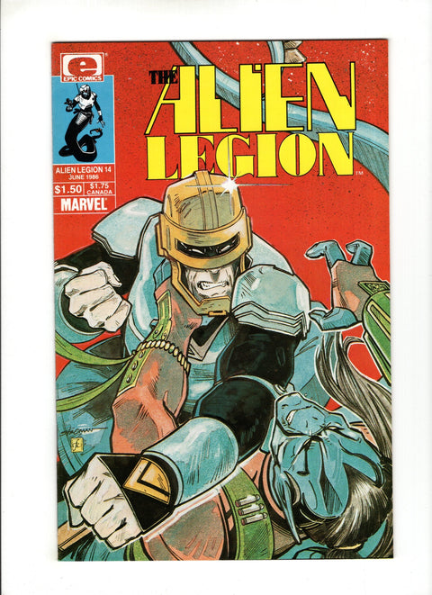 Alien Legion, Vol. 1 #14 (1986)      Buy & Sell Comics Online Comic Shop Toronto Canada