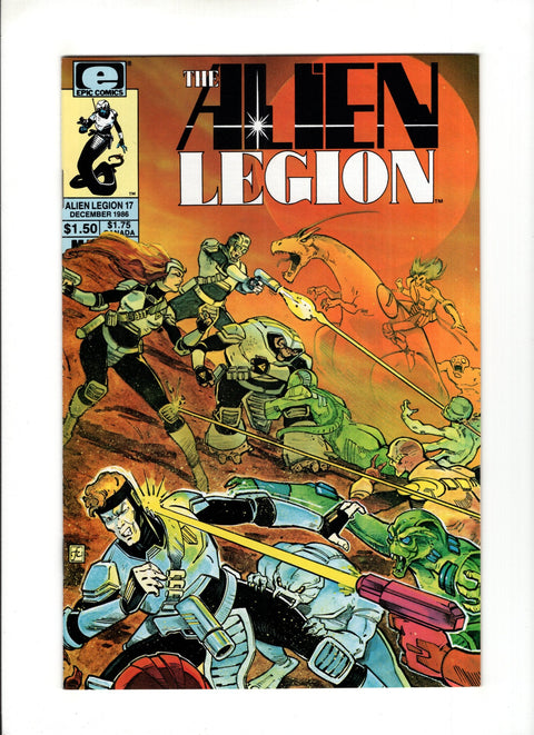 Alien Legion, Vol. 1 #17 (1986)      Buy & Sell Comics Online Comic Shop Toronto Canada