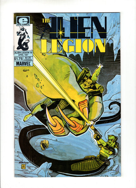 Alien Legion, Vol. 1 #19 (1987)      Buy & Sell Comics Online Comic Shop Toronto Canada