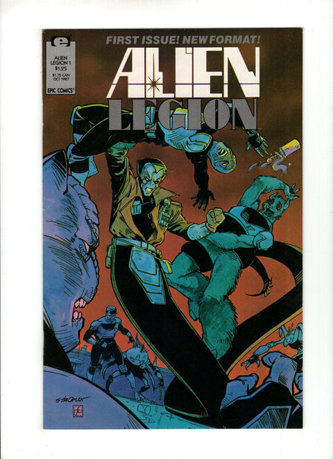 Alien Legion, Vol. 2 #1 (1987)      Buy & Sell Comics Online Comic Shop Toronto Canada