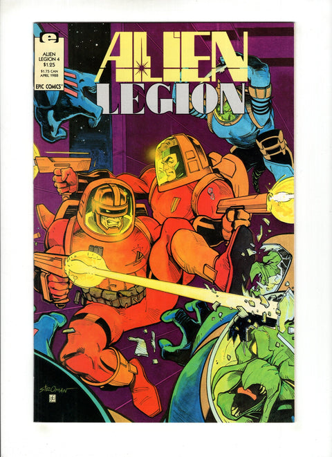 Alien Legion, Vol. 2 #4 (1988)      Buy & Sell Comics Online Comic Shop Toronto Canada