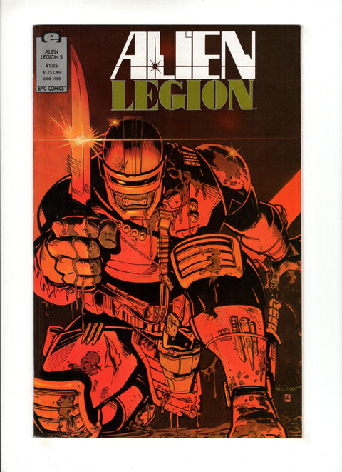 Alien Legion, Vol. 2 #5 (1988)      Buy & Sell Comics Online Comic Shop Toronto Canada