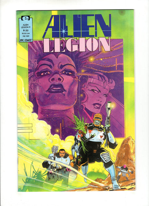 Alien Legion, Vol. 2 #9 (1989)      Buy & Sell Comics Online Comic Shop Toronto Canada