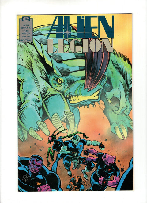 Alien Legion, Vol. 2 #10 (1989)      Buy & Sell Comics Online Comic Shop Toronto Canada