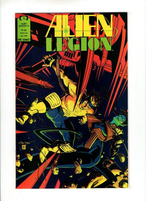 Alien Legion, Vol. 2 #14 (1989)      Buy & Sell Comics Online Comic Shop Toronto Canada