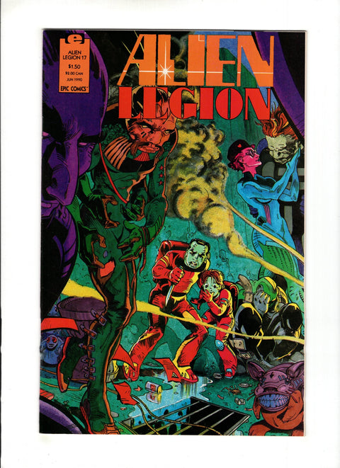 Alien Legion, Vol. 2 #17 (1990)      Buy & Sell Comics Online Comic Shop Toronto Canada