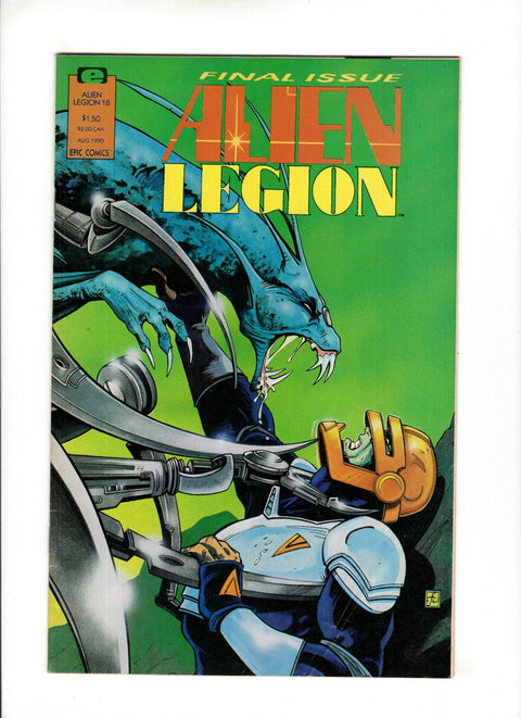 Alien Legion, Vol. 2 #18 (1990)      Buy & Sell Comics Online Comic Shop Toronto Canada