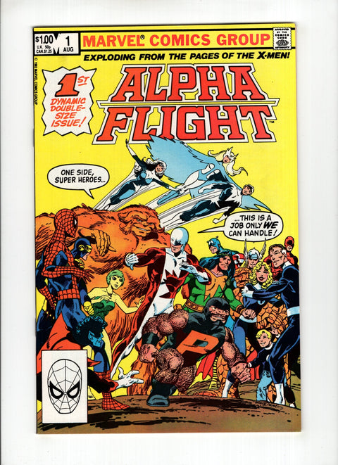 Alpha Flight, Vol. 1 #1 (1983)      Buy & Sell Comics Online Comic Shop Toronto Canada