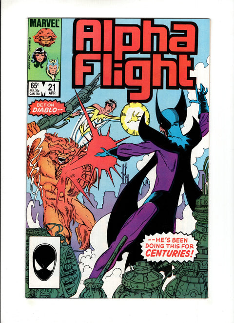 Alpha Flight, Vol. 1 #21 (1985)      Buy & Sell Comics Online Comic Shop Toronto Canada