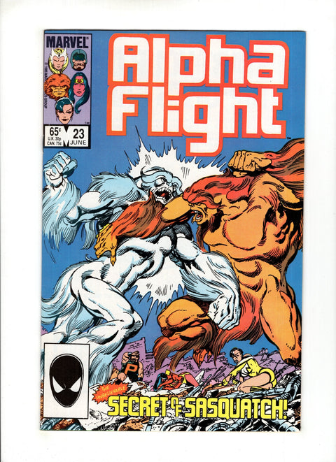 Alpha Flight, Vol. 1 #23 (1985)      Buy & Sell Comics Online Comic Shop Toronto Canada