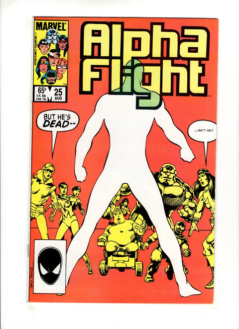 Alpha Flight, Vol. 1 #25 (1985)      Buy & Sell Comics Online Comic Shop Toronto Canada