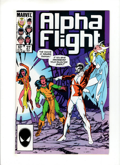 Alpha Flight, Vol. 1 #27 (1985)      Buy & Sell Comics Online Comic Shop Toronto Canada