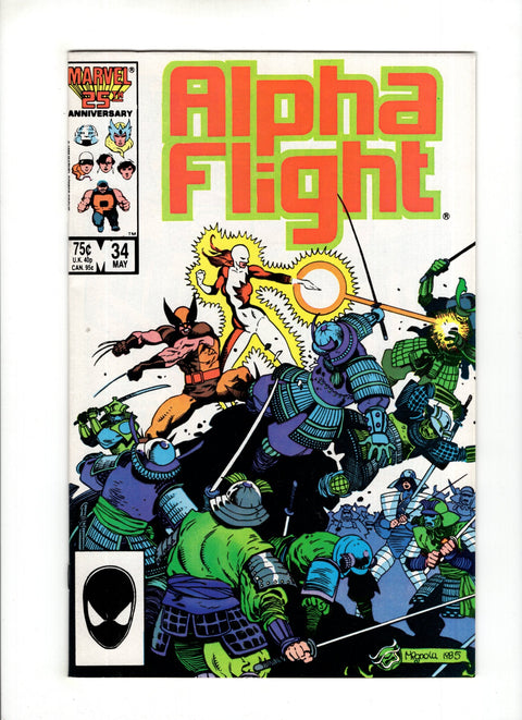 Alpha Flight, Vol. 1 #34 (1986)      Buy & Sell Comics Online Comic Shop Toronto Canada