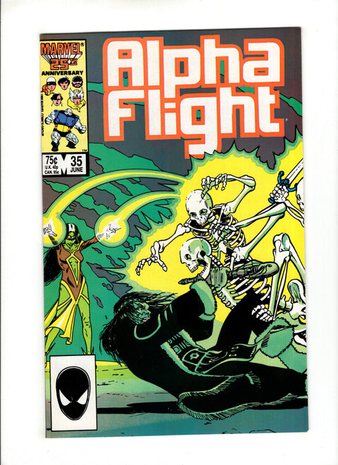 Alpha Flight, Vol. 1 #35 (1986)      Buy & Sell Comics Online Comic Shop Toronto Canada