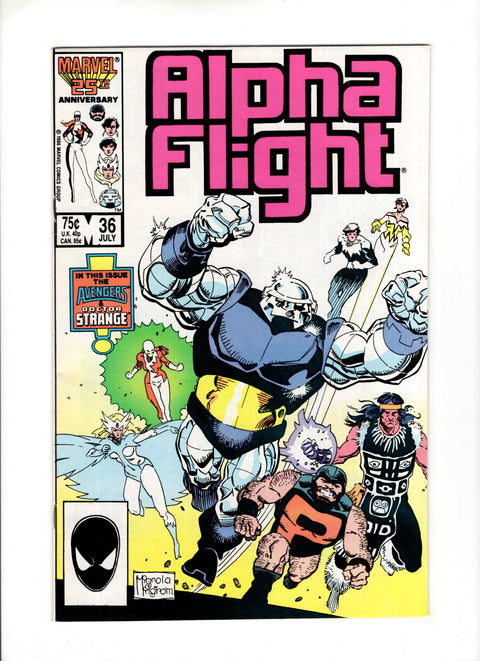 Alpha Flight, Vol. 1 #36 (1986)      Buy & Sell Comics Online Comic Shop Toronto Canada