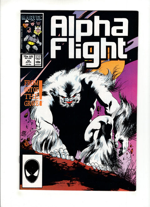 Alpha Flight, Vol. 1 #45 (1987)      Buy & Sell Comics Online Comic Shop Toronto Canada