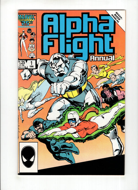 Alpha Flight, Vol. 1 Annual #1 (1986)      Buy & Sell Comics Online Comic Shop Toronto Canada