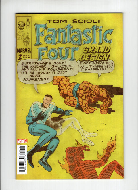 Fantastic Four: Grand Design #2 (Cvr A) (2019) Regular Tom Scioli  A Regular Tom Scioli  Buy & Sell Comics Online Comic Shop Toronto Canada