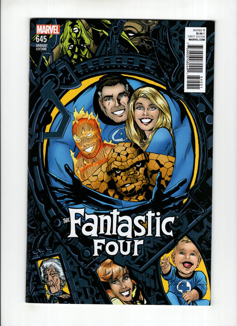 Fantastic Four, Vol. 5 #645 (Cvr C) (2015) Michael Golden Connecting Variant  C Michael Golden Connecting Variant  Buy & Sell Comics Online Comic Shop Toronto Canada