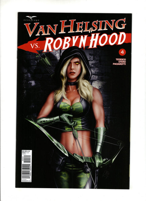 Van Helsing Vs Robyn Hood #4 (Cvr C) (2018) Richard Williams Variant  C Richard Williams Variant  Buy & Sell Comics Online Comic Shop Toronto Canada