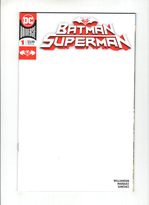 Batman / Superman, Vol. 2 #1 (Cvr D) (2019) Variant Blank  D Variant Blank  Buy & Sell Comics Online Comic Shop Toronto Canada