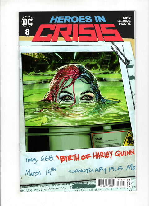 Heroes in Crisis #8 (Cvr B) (2019) Variant Ryan Sook  B Variant Ryan Sook  Buy & Sell Comics Online Comic Shop Toronto Canada