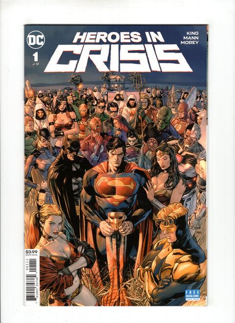 Heroes in Crisis #1 (Cvr A) (2018) Regular Clay Mann  A Regular Clay Mann  Buy & Sell Comics Online Comic Shop Toronto Canada