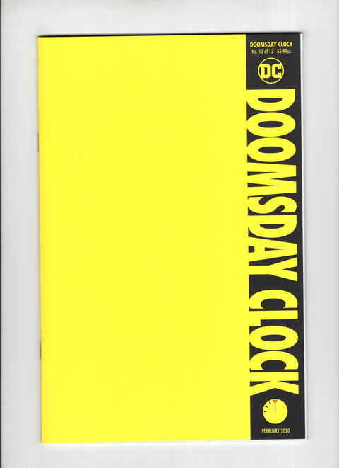 Doomsday Clock #12 (Cvr C) (2019) Variant Blank  C Variant Blank  Buy & Sell Comics Online Comic Shop Toronto Canada