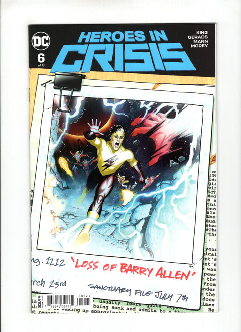 Heroes in Crisis #6 (Cvr B) (2019) Variant Ryan Sook  B Variant Ryan Sook  Buy & Sell Comics Online Comic Shop Toronto Canada