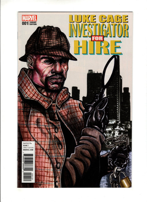 Luke Cage, Vol. 1 #1 (Cvr E) (2017) Incentive Leroy Davis Variant  E Incentive Leroy Davis Variant  Buy & Sell Comics Online Comic Shop Toronto Canada