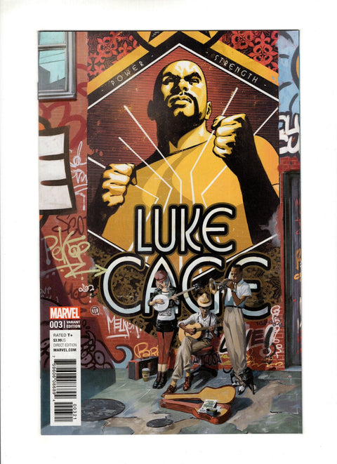 Luke Cage, Vol. 1 #3 (Cvr B) (2017) Incentive Julian Totino Tedesco Variant  B Incentive Julian Totino Tedesco Variant  Buy & Sell Comics Online Comic Shop Toronto Canada