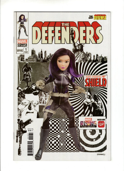 Defenders: The Best Defense #1 (Cvr F) (2018) Variant Marvel Rising Action Doll Homage  F Variant Marvel Rising Action Doll Homage  Buy & Sell Comics Online Comic Shop Toronto Canada