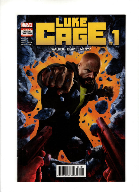 Luke Cage, Vol. 1 #1 (Cvr A) (2017) Regular Rahzzah  A Regular Rahzzah  Buy & Sell Comics Online Comic Shop Toronto Canada