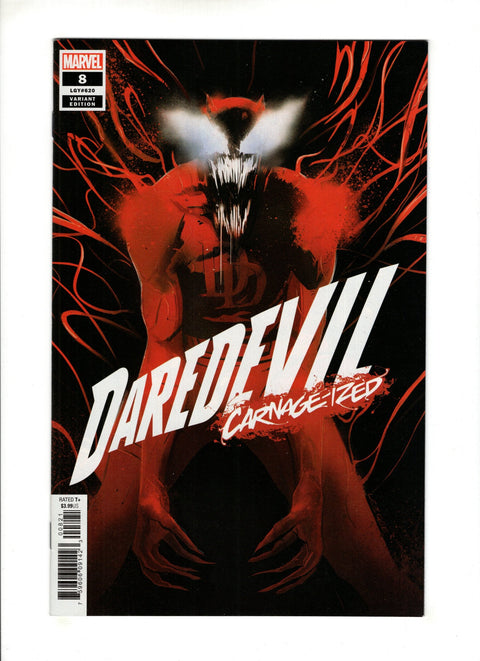 Daredevil, Vol. 6 #8 (Cvr B) (2019) Variant Lee Garbett Carnage-Ized  B Variant Lee Garbett Carnage-Ized  Buy & Sell Comics Online Comic Shop Toronto Canada