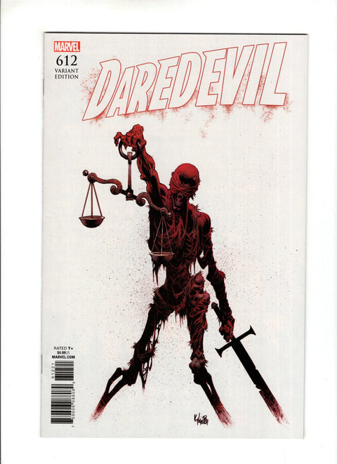 Daredevil, Vol. 5 #612 (Cvr B) (2018) Variant Kyle Hotz  B Variant Kyle Hotz  Buy & Sell Comics Online Comic Shop Toronto Canada