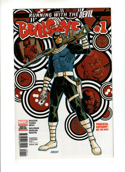 Bullseye, Vol. 1 #1 (Cvr A) (2017) Dave Johnson Regular  A Dave Johnson Regular  Buy & Sell Comics Online Comic Shop Toronto Canada