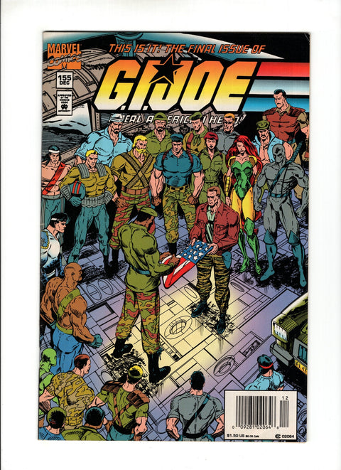 G.I. Joe: A Real American Hero (Marvel) #155 (1994) Newsstand   Newsstand  Buy & Sell Comics Online Comic Shop Toronto Canada