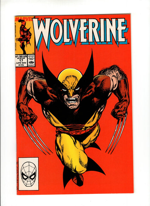 Wolverine, Vol. 2 #17 (1989) John Byrne Cover   John Byrne Cover  Buy & Sell Comics Online Comic Shop Toronto Canada