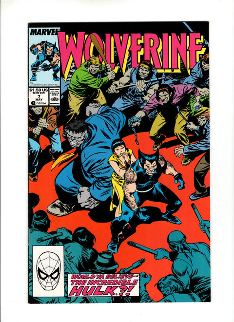 Wolverine, Vol. 2 #7 (1989)      Buy & Sell Comics Online Comic Shop Toronto Canada